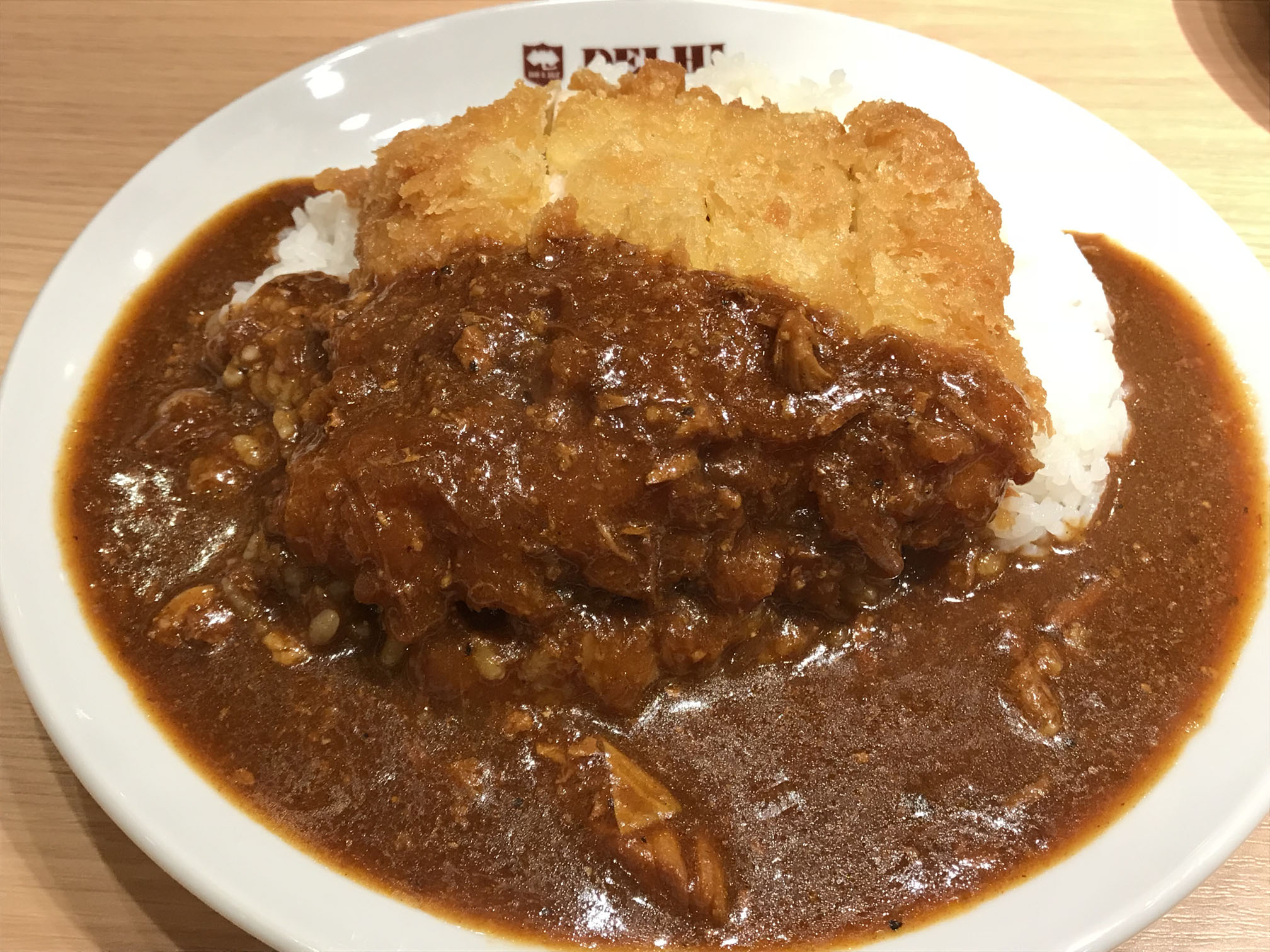 デリーのカツカレー